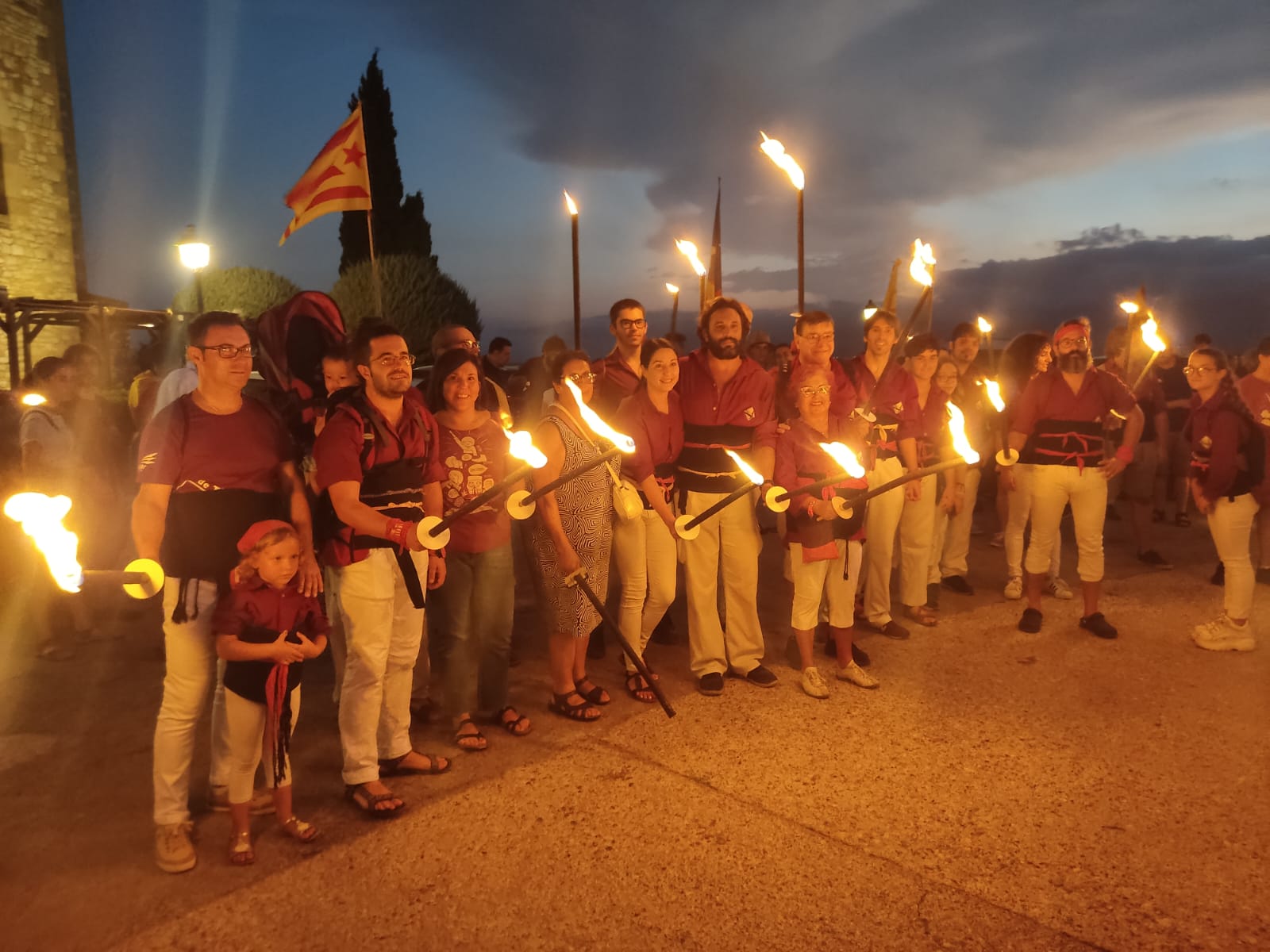 La Comissi Onze De Setembre Celebra La Marxa De Torxes I Crida Els